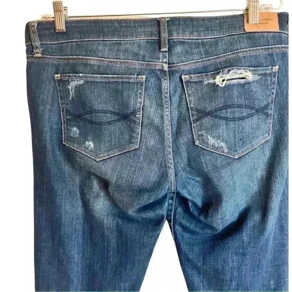 Abercrombie & Fitch Blue Skinny Jeans - Picture 4 of 7